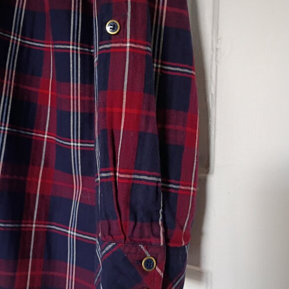 Tommy Hilfiger Large Plaid Long Shirt - Picture 3 of 5